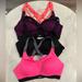 Victoria's Secret Intimates & Sleepwear | 3 Pack Victoria’s Secret Vsx Lightweight Sports Bras 34b | Color: Pink/Purple | Size: 34b