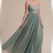 Anthropologie Dresses | New Anthropologie X Bhldn Adrianna Papell Cluny Dress Size 6 | Color: Blue/Green | Size: 6