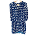 Anthropologie Dresses | Anthropologie Maeve Caravane Dress Tunic Drop Waist Blue White Size Small | Color: Blue/White | Size: S