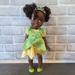 Disney Toys | Disney First Disney Princess Tiana Doll Toddler Jakks Shoes Tiara Toy | Color: Green | Size: Na