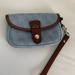 Dooney & Bourke Bags | Dooney & Bourke Wristlet | Color: Blue/Brown | Size: Os