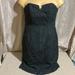 J. Crew Dresses | J. Crew Black Dress With Lace Shell Strapless Sleeveless Size 4 Party Cocktail | Color: Black | Size: 4