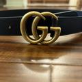 Gucci Accessories | Gucci Double G Marmot Belt | Color: Black | Size: 85