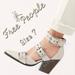 Free People Shoes | Nwot Free People Hendrix Heels Sz 7 | Color: Cream | Size: 7