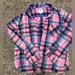 American Eagle Outfitters Tops | American Eagle Button Up | Color: Blue/Pink | Size: M