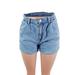 American Eagle Outfitters Shorts | American Eagle Outfitter Women's Blue High Rise Light Wash Mom Short Size 4 | Color: Blue | Size: 4