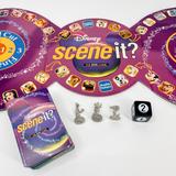 Disney Games | Disney Scene It Dvd Board Game Replacement Parts: Game Board, Tokens, Die, Cards | Color: Pink/Purple | Size: Os