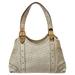 Gucci Bags | Gucci White Leather Horsebit Embossed Tote | Color: White | Size: Os