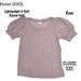 Lularoe Tops | Lularoe Nwt Xxs Eloise Puffed Sleeve Top | Color: Pink | Size: Xxs