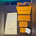 Louis Vuitton Bags | Louis Vuitton Drawstring Dust Bag Tag Shopping Bag Gift Thank You Card Wallet | Color: Blue/Orange | Size: Os