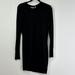 Athleta Dresses | Athleta Women's Athleisure Long Sleeve Thumb Hole Short Dress Size Xs Black Soft | Color: Black | Size: Xs