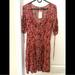 Free People Dresses | Free People Floral Mini Dress | Color: Black/Red | Size: M