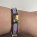 Lilly Pulitzer Jewelry | Lily Pulitzer Enameled Gold Tone And Blue Bangle Magnetic Bracelet Euc | Color: Blue | Size: Os