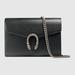 Gucci Bags | Gucci Chain Wallet Shoulder Bag Black Antique Silver Leather | Color: Black | Size: Os