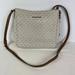 Michael Kors Bags | Michael Kors Jet Set Travel Large Messenger Crossbody Bag Mk Vanilla Logo | Color: White | Size: Os