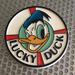 Disney Jewelry | 1960s Walt Disney Lucky Duck Pin Brooch | Color: Blue/Red | Size: See Description And Pics