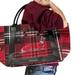 Victoria's Secret Bags | 2020 Limited Edition Plaid Victoria’s Secret Tote Bag | Color: Black/Red | Size: Os