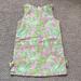 Lilly Pulitzer Dresses | Almost New Girls Classic Little Lilly Pink & Green Shift Dress With Side Pockets | Color: Green/Pink | Size: 6g