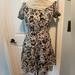 American Eagle Outfitters Dresses | Black And White Floral Dress | Color: Black/White | Size: M