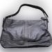 Coach Bags | Coach Black Leather Silver Accent Shoulder Handbag Purse Women’s | Color: Black | Size: Os