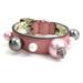 Gucci Jewelry | Gucci Bracelet Angry Cat Leather/Fake Pearl Pink Ladies | Color: Black | Size: Os