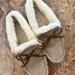 J. Crew Shoes | J. Crew Sherpa Lined Suede Slippers | Color: Tan | Size: 9