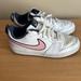 Nike Shoes | Nike Kids' Court Borough Low 2 Se Gs Sneakers White Pink Db3090-100 Sz 7y | Color: Pink/White | Size: 7g