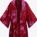 Zara Other | Kimono Long/Elbow Length Sleeves | Color: Pink/Red | Size: Usa M-L