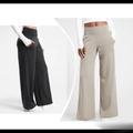 Athleta Pants & Jumpsuits | Athleta Dress Up Or Down Wide Leg High Waisted Black Trouser Pants - Xs | Color: Black | Size: Xs