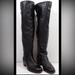 Coach Shoes | Coach Sleek Black Over The Knee High Palmera 2 Boots | Color: Black | Size: 9.5