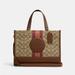 Coach Bags | Coach Dempsey Carryall In Signature Jacquard With Stripe And Coach Patch | Color: Brown/Tan | Size: Os
