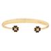 Kate Spade Jewelry | Kate Spade Black Spades & Studs Cuff Bracelet | Color: Black/Gold | Size: Os