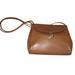 Gucci Bags | Gucci Vintage Camel Shoulder Bag Leather With Gold Gg Accents | Color: Brown/Tan | Size: 9" X 8" X 3"