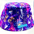 Disney Accessories | 2023 Disney Parks Reversible Bucket Hat Designed By Joey Chou | Color: Blue/Purple | Size: Os