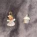 Disney Jewelry | Bundle Of Two Disney Charms! | Color: Gold/Silver/White | Size: Os