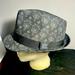 Disney Accessories | Disney Parks Haunted Mansion Wallpaper Fedora Hat | Color: Black | Size: Os