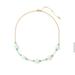 Kate Spade Jewelry | Bnwt Kate Spade Pearl And Turquoise Bead Station Chain Station Necklace | Color: Blue/White | Size: Os