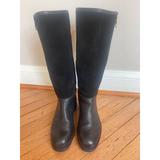 Coach Shoes | Coach Bailey Zip Tall Shearling Boots Women's Size 6.5 (500 | Color: Black | Size: 6.5