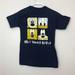 Disney Shirts & Tops | Disney Parks Disney World Kids Medium Navy Blue Mickey Mouse Tee Tshirt Top | Color: Blue/White | Size: Mb