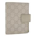 Gucci Bags | Gucci Gg Canvas Guccissima Day Planner Cover White 115240 Auth Am4764 | Color: White | Size: W4.3 X H5.5 X D0.8inch