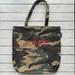 J. Crew Bags | J.Crew Camo Canvas Tote Bag | Color: Brown/Green | Size: Os