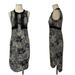 Anthropologie Dresses | Anthropologie- Holding Horses Suraja Black Tan Midi Dress Size 0. | Color: Black/Tan | Size: 0