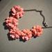 J. Crew Jewelry | J.Crew Coral Flower Necklace | Color: Pink | Size: Os