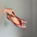 J. Crew Shoes | J.Crew Liberty Of London Print Gemma Flats Size 8.5 | Color: Red/White | Size: 8.5