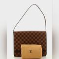 Louis Vuitton Bags | Louis Vuitton Damier Ebene Tribeca Carre Flap Bag | Color: Brown/Tan | Size: Os