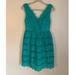 Anthropologie Dresses | Anthropologie Liza Luxe Cocktail Dress | Color: Green | Size: S