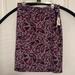 Lularoe Skirts | Lularoe Paisley Cassie Skirt Bnwt Size 2x | Color: Cream/Purple | Size: 2x