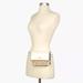 Coach Bags | Flash Sale Coach Nwt Gold/Light Khaki Foldover Belt Bag With Rivets | Color: Tan/White | Size: Os
