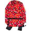 Disney Accessories | Disney Mickey Mouse Red Mini Backpack 10x12x42 Zipper Pockets Adjustable Straps | Color: Black/Red | Size: Medium