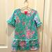 Lilly Pulitzer Dresses | Euc Lilly Pulitzer Girls Dress S (4-5) | Color: Blue/Pink | Size: Sg